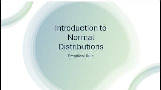 Exploring Normal Distributions