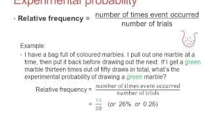 Finding Experimental Probability