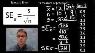 Calculating Standard Error of the Mean