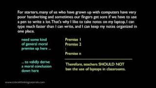 Building an Argument