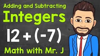 Adding and Subtracting Integers