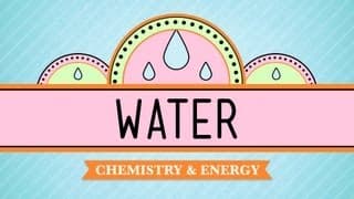 Water's Properties and Earth's Systems