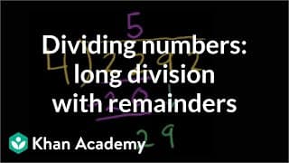 Dividing Bigger Numbers