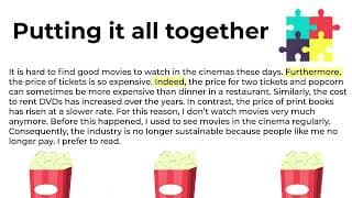 Connecting Ideas with Transition Phrases