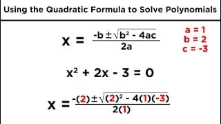 Solving Quadratic Equations