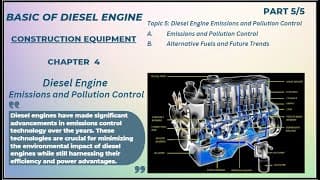 Diesel Emission Control Technologies