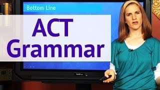 ACT Grammar Review