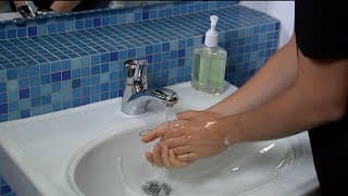 Washing Away Germs