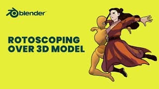 Rotoscope Animation with Grease Pencil