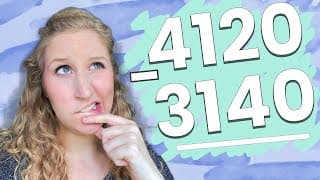 Subtracting Four-Digit Numbers