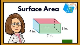 Surface Area of Rectangular Prisms